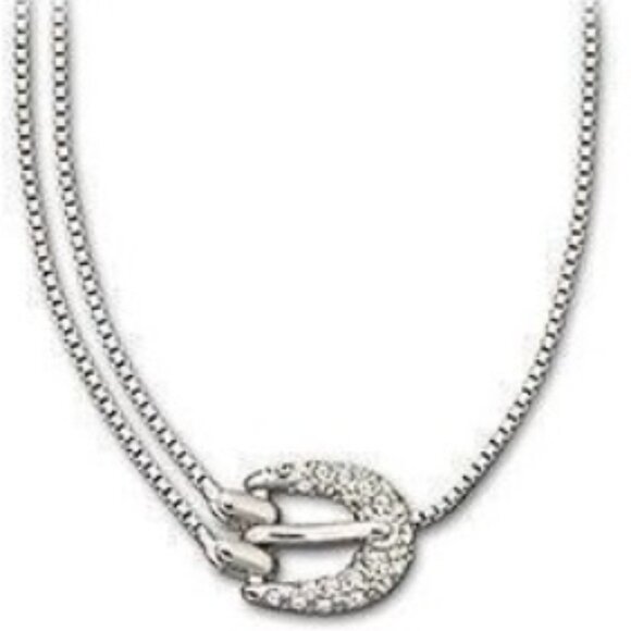 SWAROVSKI BUCKLE NECKALCE! - Picture 12 of 13